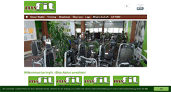 Desktop Screenshot of myfit.at